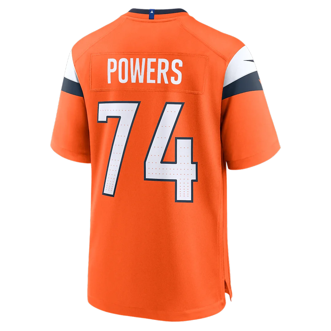 Zennovawear Ben Powers Denver Broncos Team Game Jersey - Orange