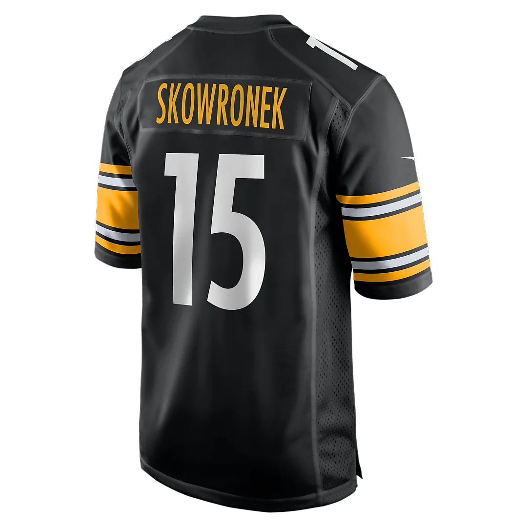 Zennovawear Ben Skowronek Pittsburgh Steelers Team Game Jersey - Black