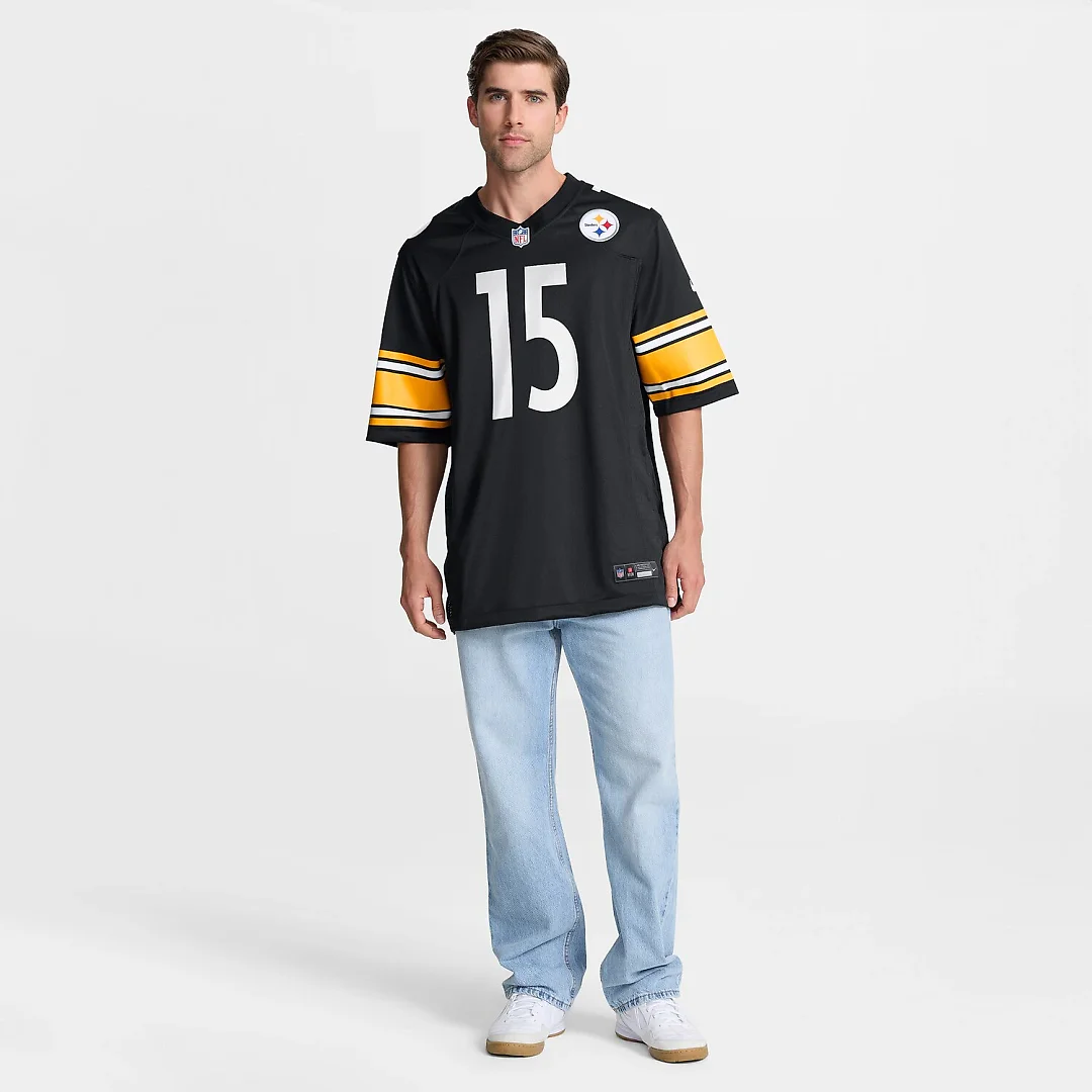 Zennovawear Ben Skowronek Pittsburgh Steelers Team Game Jersey - Black