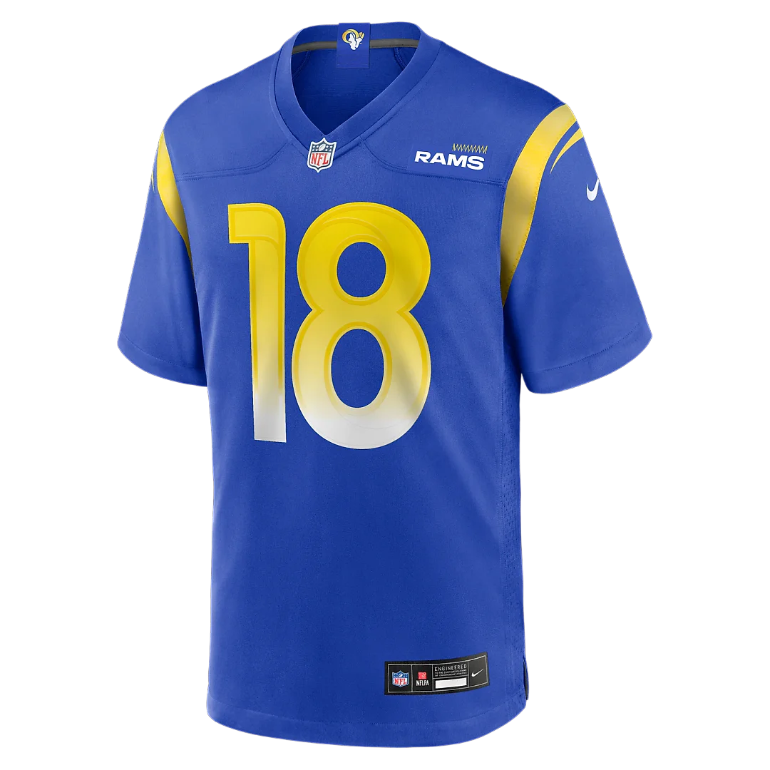 Zennovawear Ben Skowronek Los Angeles Rams Game Jersey - Royal