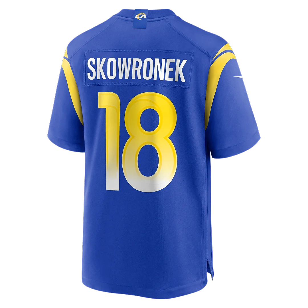 Zennovawear Ben Skowronek Los Angeles Rams Game Jersey - Royal