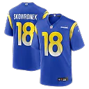 Zennovawear Ben Skowronek Los Angeles Rams Game Jersey - Royal