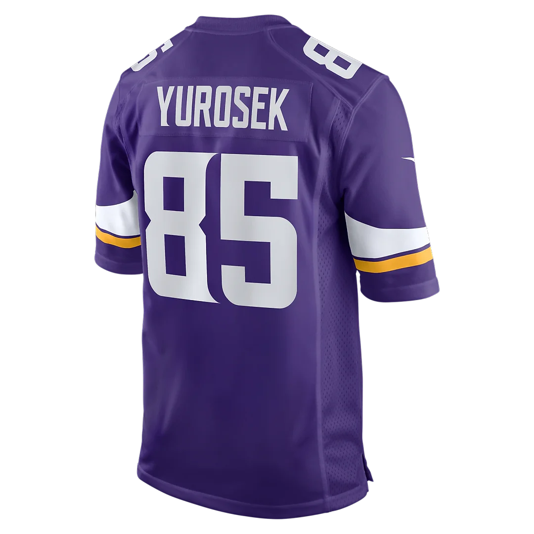 Zennovawear Ben Yurosek Minnesota Vikings Team Game Jersey - Purple