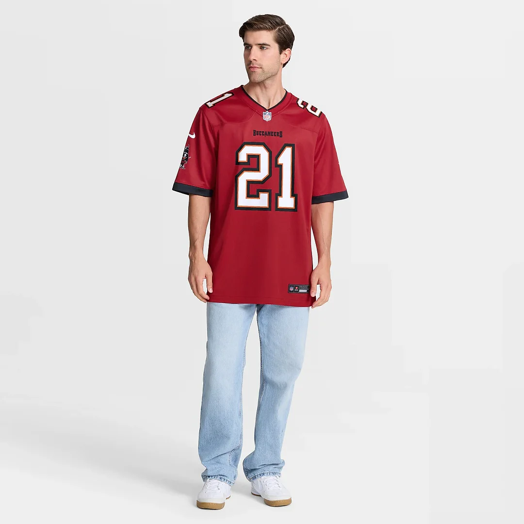 Zennovawear Benjamin Morrison Tampa Bay Buccaneers Team Game Jersey - Red