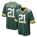 Zennovawear Benjamin St-Juste Green Bay Packers Team Game Jersey - Green