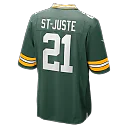 Zennovawear Benjamin St-Juste Green Bay Packers Team Game Jersey - Green