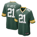 Zennovawear Benjamin St-Juste Green Bay Packers Team Game Jersey - Green