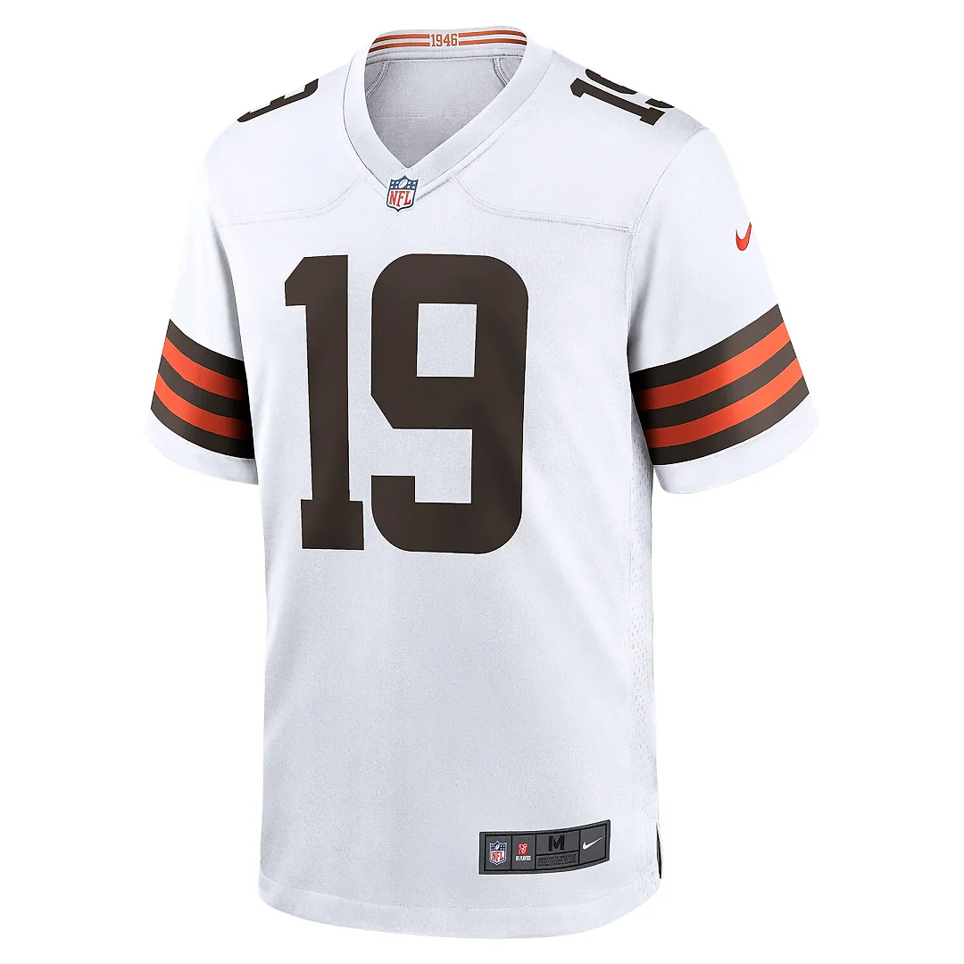 Zennovawear Bernie Kosar Cleveland Browns Retired Player Game Jersey - White