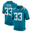 Zennovawear Bhayshul Tuten Jacksonville Jaguars Team Game Jersey - Teal