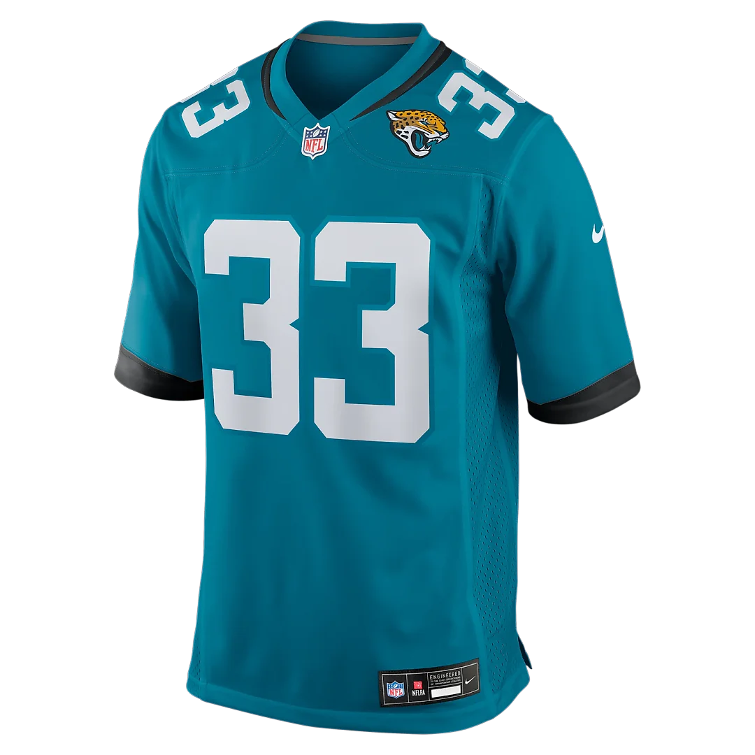 Zennovawear Bhayshul Tuten Jacksonville Jaguars Team Game Jersey - Teal