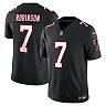 Zennovawear Bijan Robinson Atlanta Falcons Alternate Throwback Vapor FUSE. Stitched Limited Jersey - Black