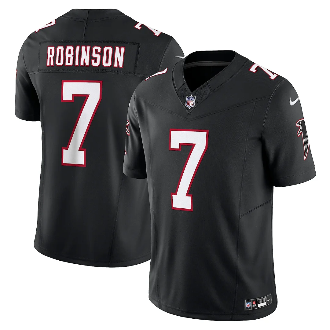 Zennovawear Bijan Robinson Atlanta Falcons Alternate Vapor FUSE. Limited Jersey - Black