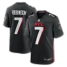 Zennovawear Bijan Robinson Atlanta Falcons Game Jersey - Black
