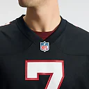 Zennovawear Bijan Robinson Atlanta Falcons Throwback Game Jersey - Black
