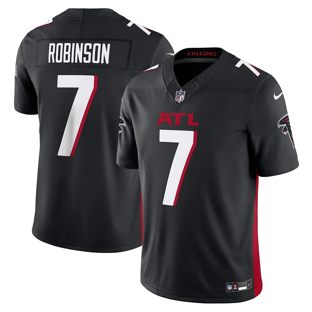 Zennovawear Bijan Robinson Atlanta Falcons Vapor FUSE. Limited Jersey - Black