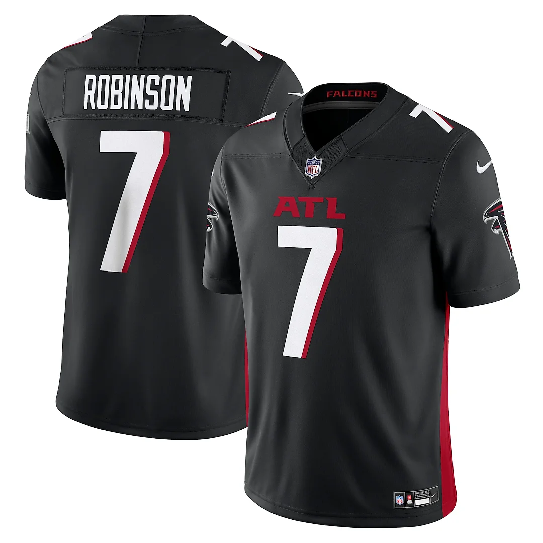 Zennovawear Bijan Robinson Atlanta Falcons Vapor FUSE. Limited Jersey - Black