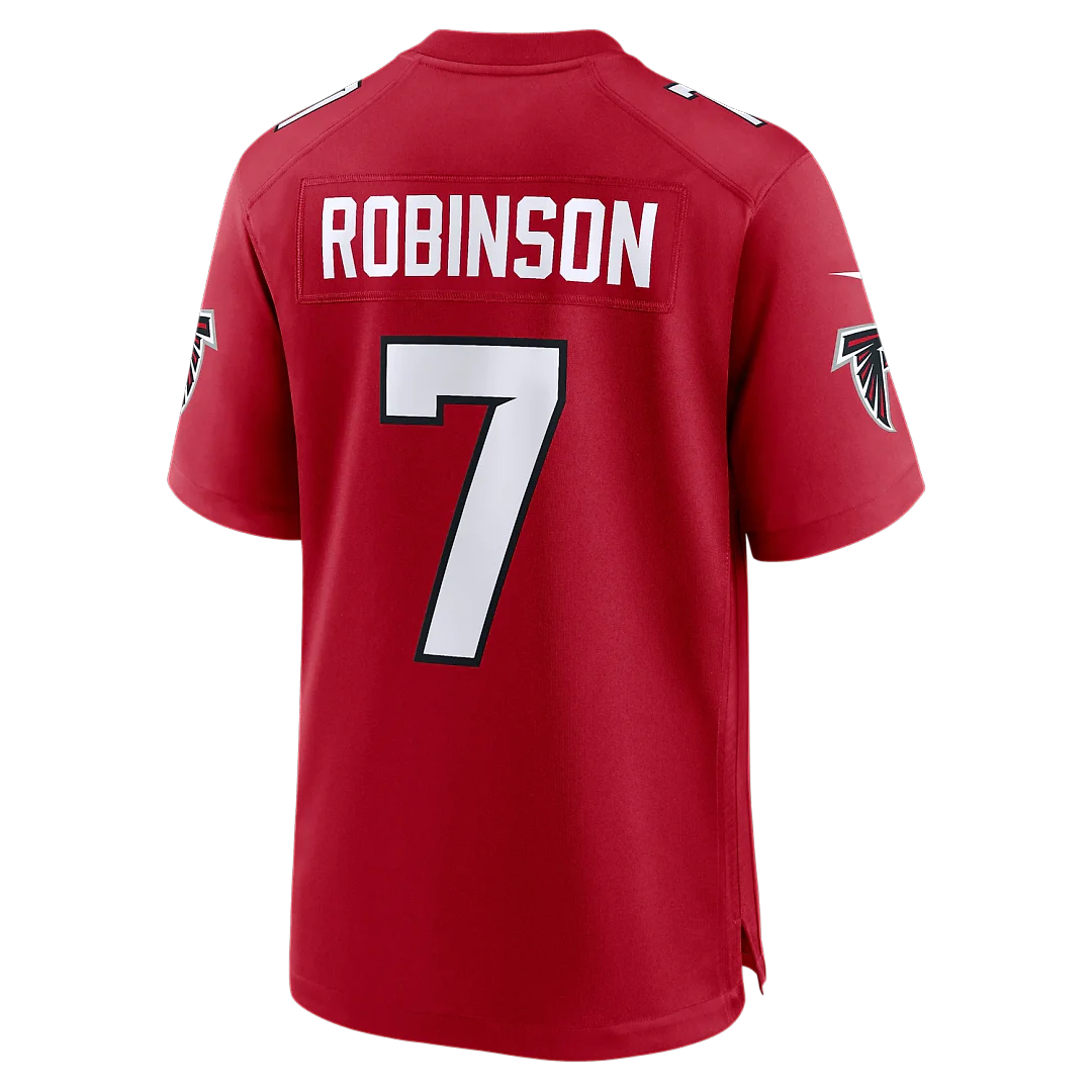 Zennovawear Bijan Robinson Atlanta Falcons Game Jersey - Red