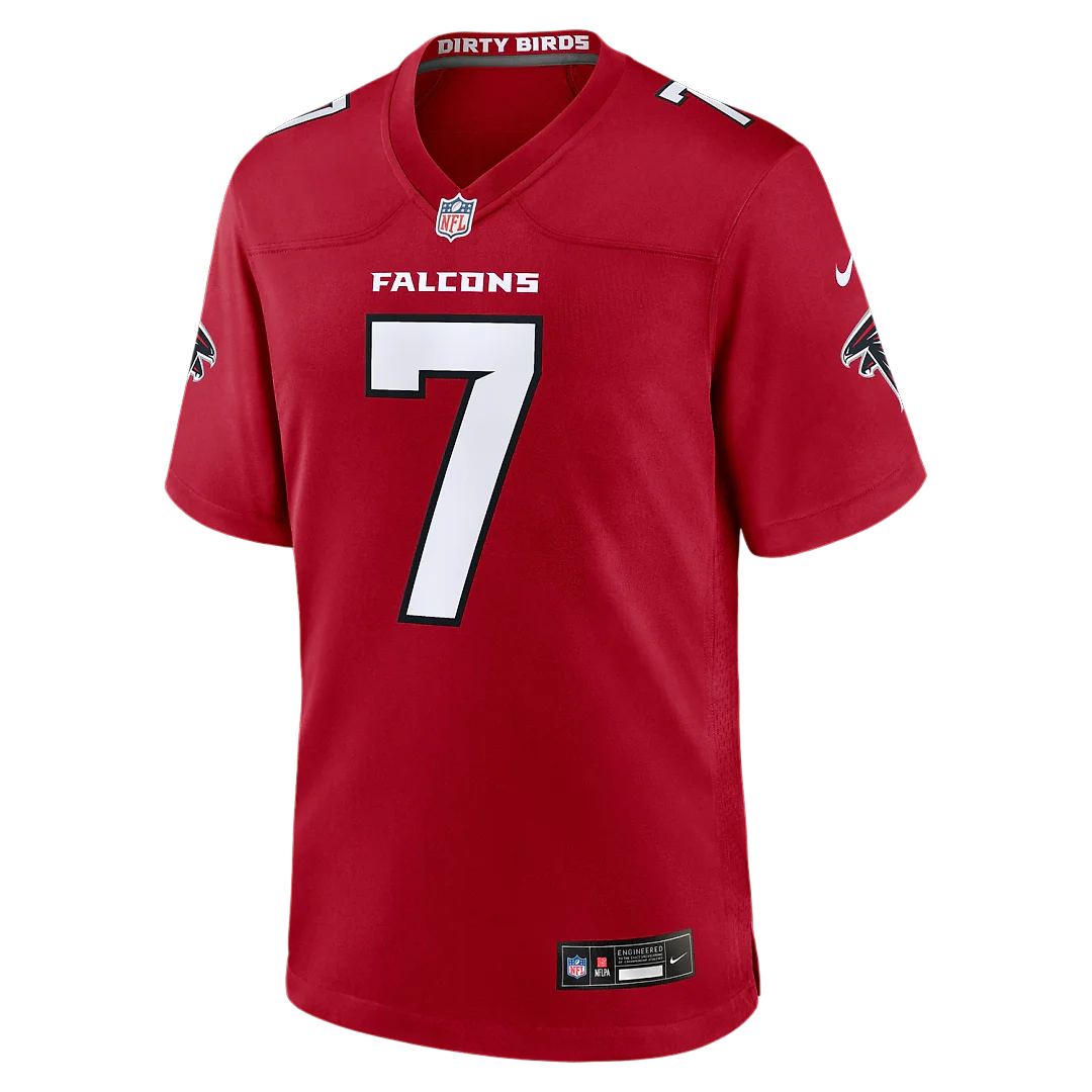 Zennovawear Bijan Robinson Atlanta Falcons Game Jersey - Red