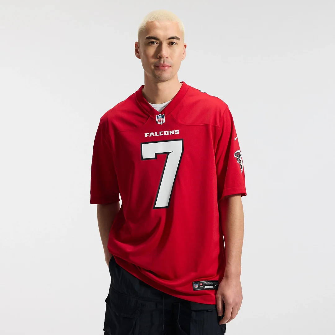Zennovawear Bijan Robinson Atlanta Falcons Game Jersey - Red