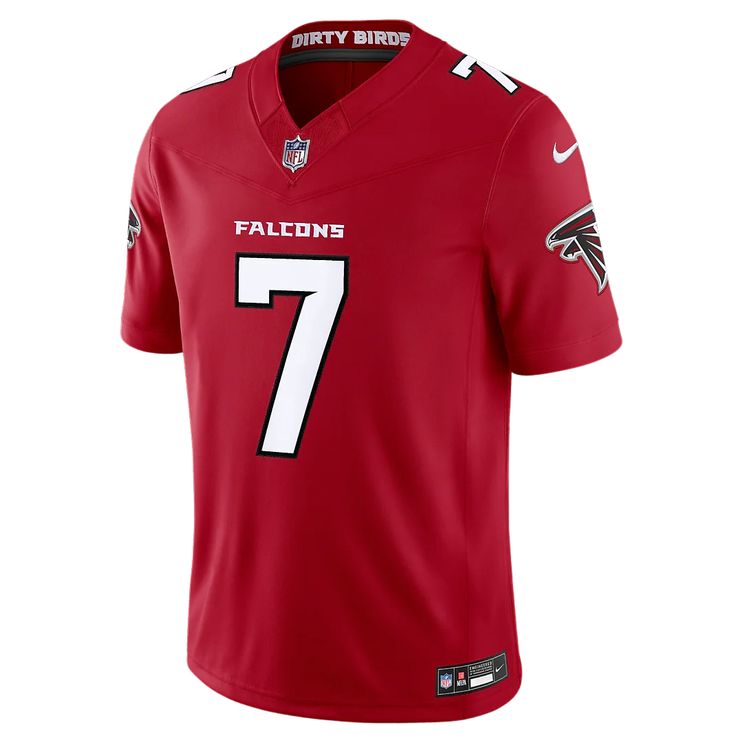 Zennovawear Bijan Robinson Atlanta Falcons Team Vapor FUSE. Stitched Limited Jersey - Red