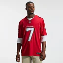 Zennovawear Bijan Robinson Atlanta Falcons Team Vapor FUSE. Stitched Limited Jersey - Red