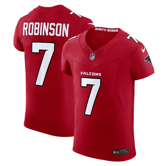 Zennovawear Bijan Robinson Atlanta Falcons Team Vapor FUSE. Elite Jersey - Red