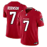 Zennovawear Bijan Robinson Atlanta Falcons Team Vapor FUSE. Stitched Limited Jersey - Red