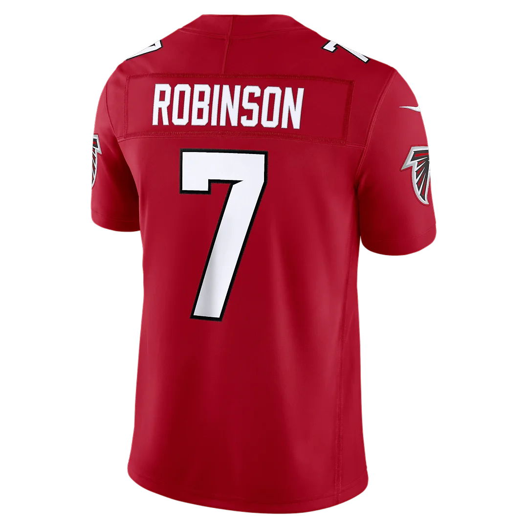 Zennovawear Bijan Robinson Atlanta Falcons Team Vapor FUSE. Stitched Limited Jersey - Red