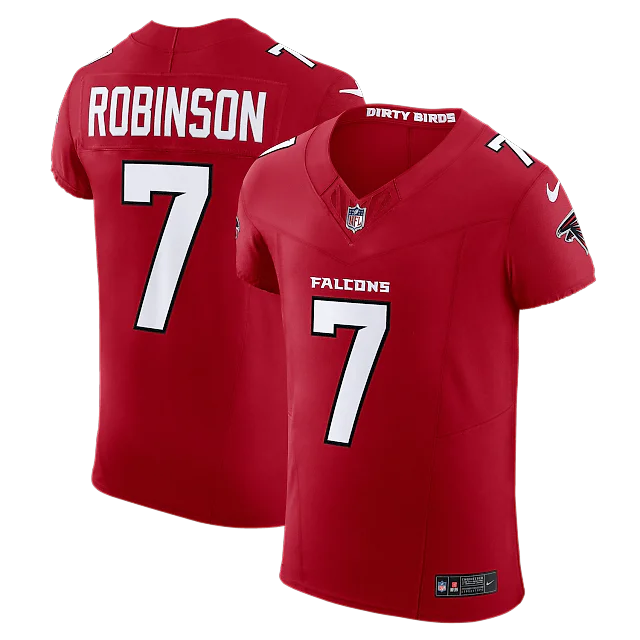 Zennovawear Bijan Robinson Atlanta Falcons Team Vapor FUSE. Elite Jersey - Red