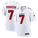 Zennovawear Bijan Robinson Atlanta Falcons Game Jersey - White