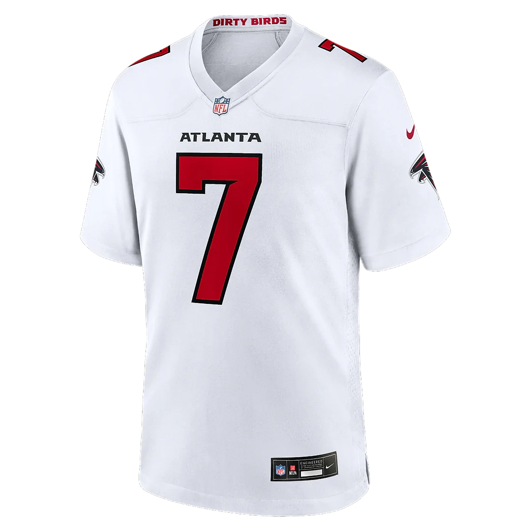 Zennovawear Bijan Robinson Atlanta Falcons Game Jersey - White