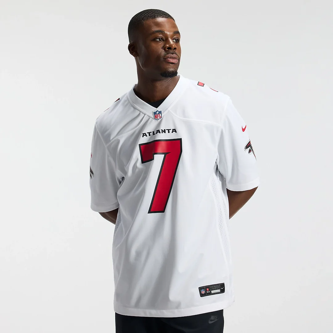 Zennovawear Bijan Robinson Atlanta Falcons Game Jersey - White
