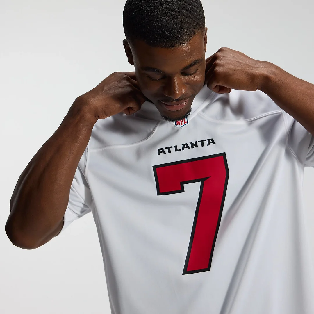 Zennovawear Bijan Robinson Atlanta Falcons Game Jersey - White