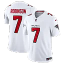 Zennovawear Bijan Robinson Atlanta Falcons Vapor FUSE. Stitched Limited Jersey - White