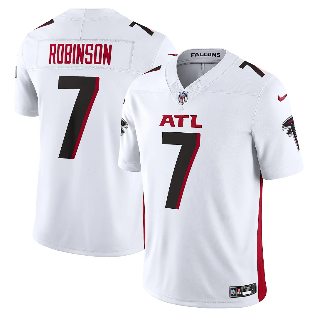 Zennovawear Bijan Robinson Atlanta Falcons Vapor FUSE. Limited Jersey - White