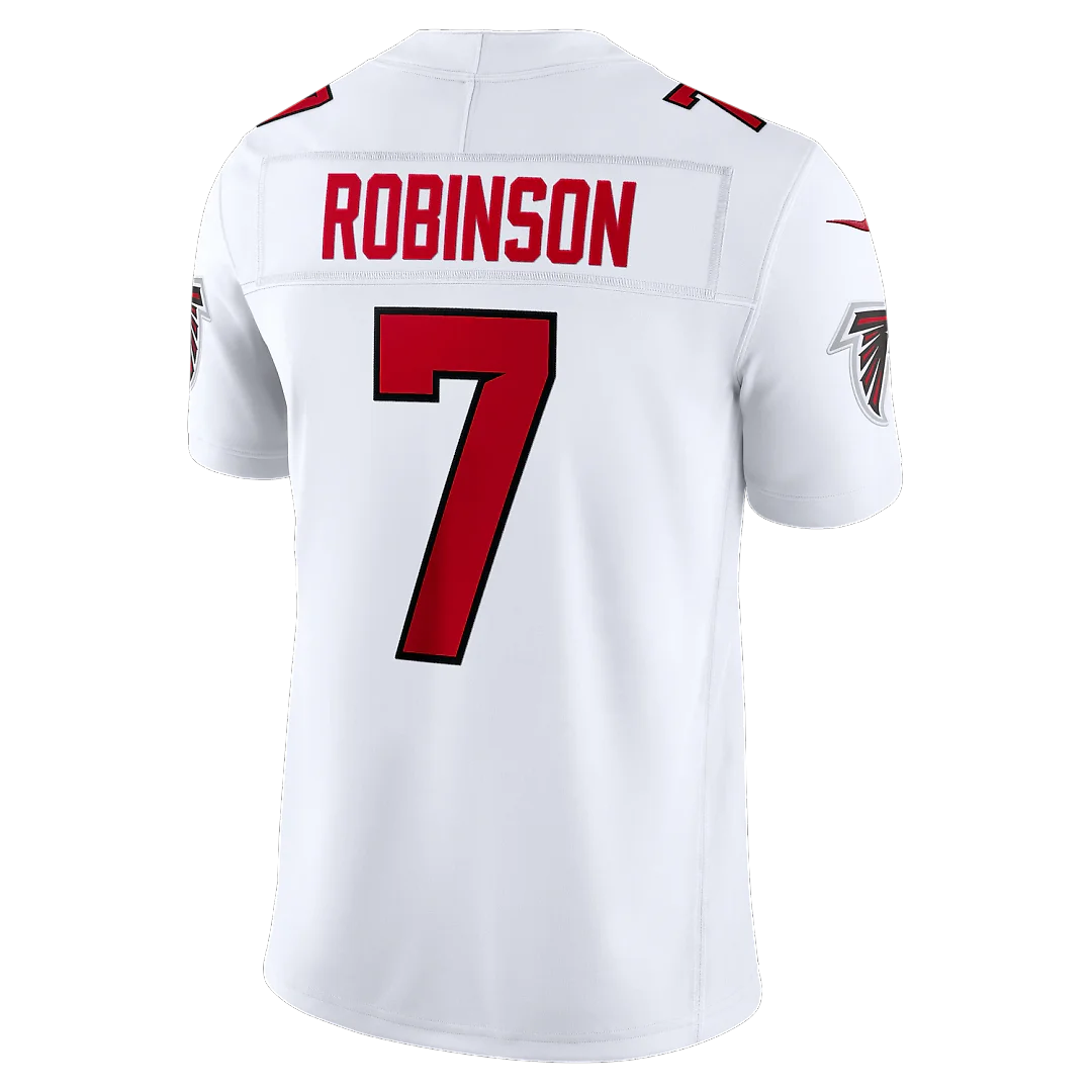 Zennovawear Bijan Robinson Atlanta Falcons Vapor FUSE. Stitched Limited Jersey - White