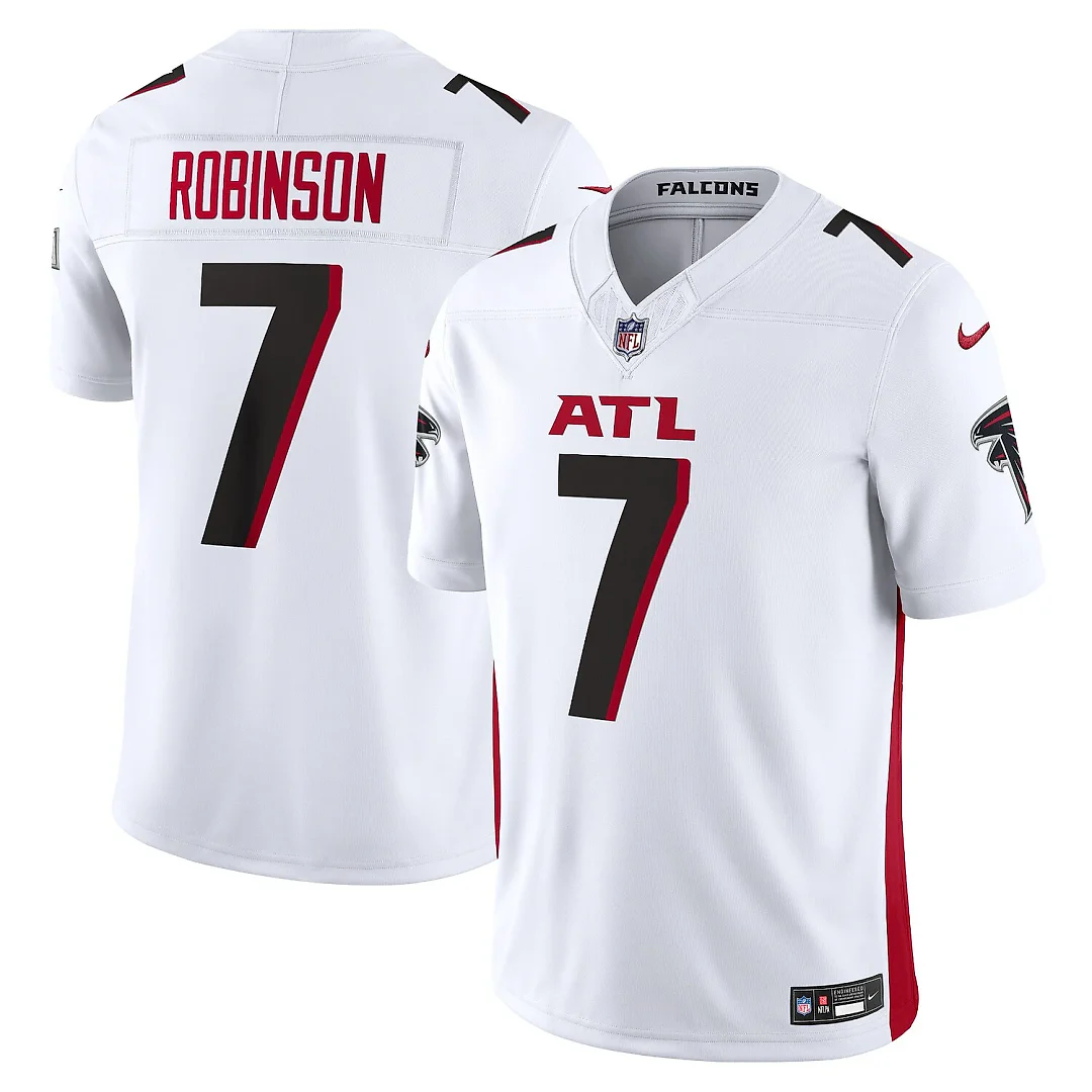 Zennovawear Bijan Robinson Atlanta Falcons Vapor FUSE. Limited Jersey - White