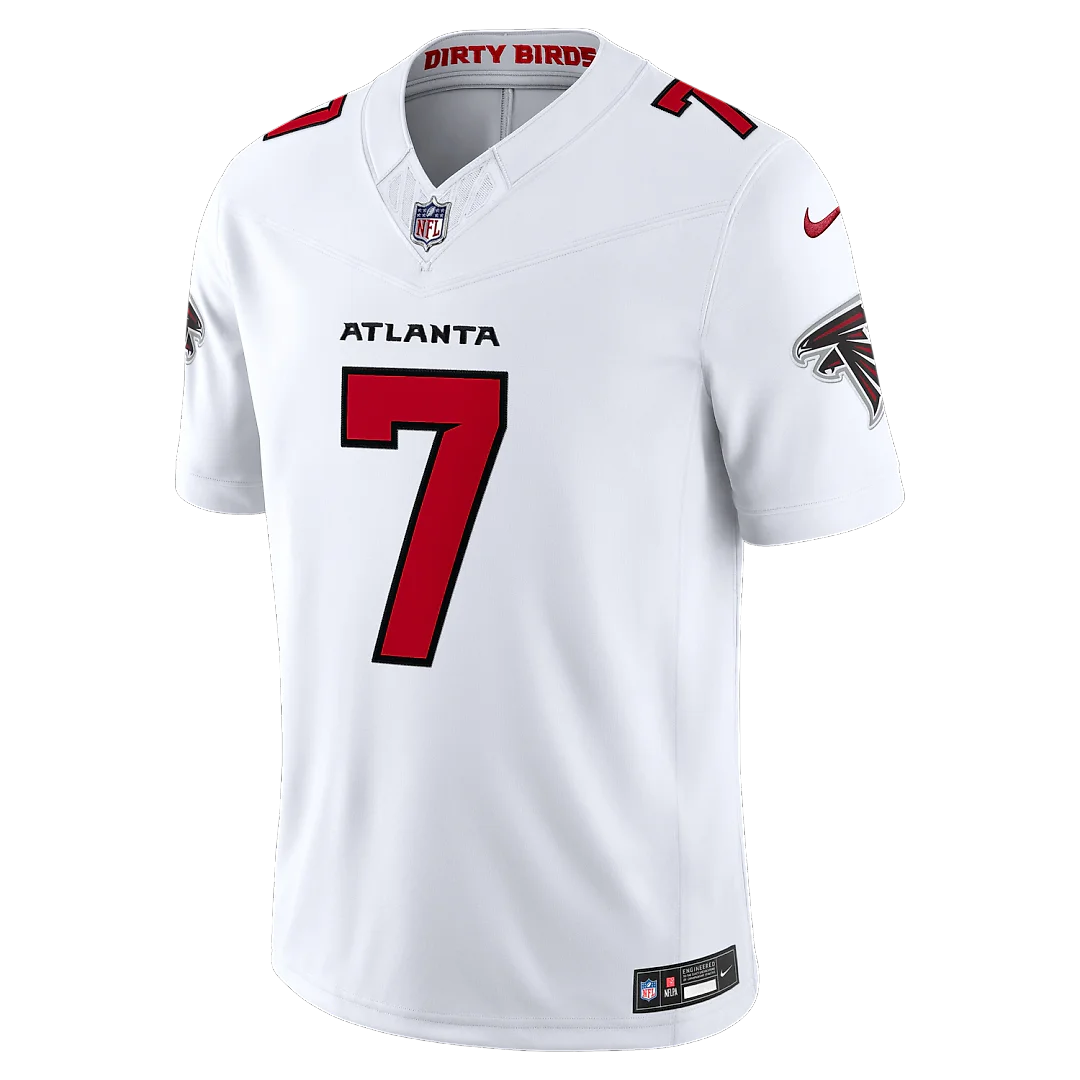 Zennovawear Bijan Robinson Atlanta Falcons Vapor FUSE. Stitched Limited Jersey - White