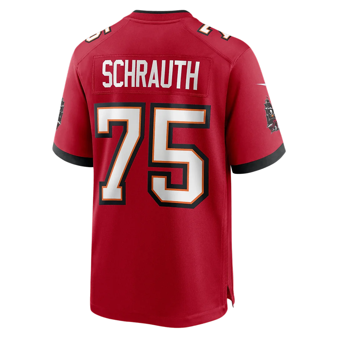 Zennovawear Billy Schrauth Tampa Bay Buccaneers Team Game Jersey - Red