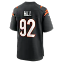 Zennovawear B.J. Hill Cincinnati Bengals Game Jersey - Black