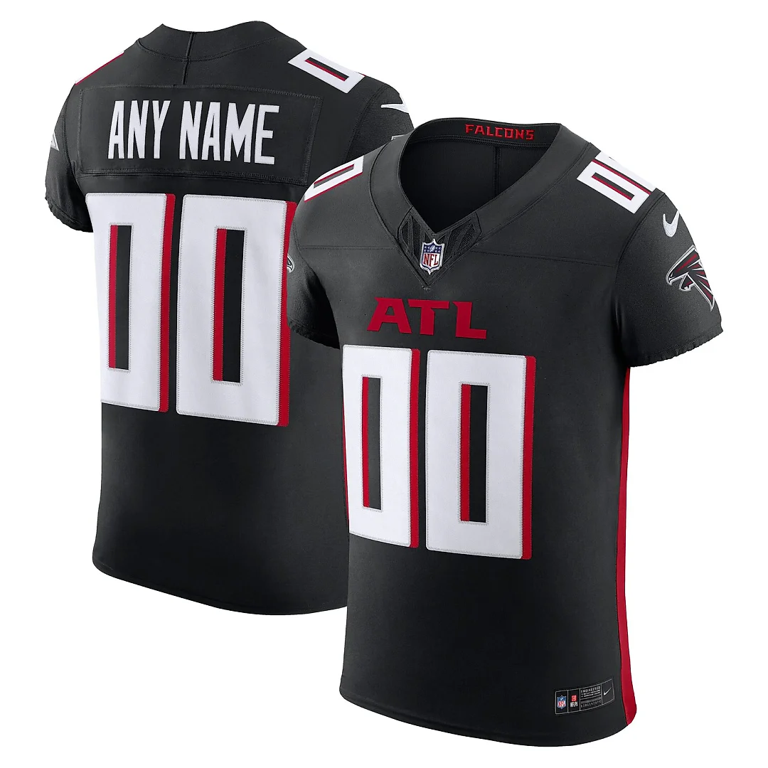 Zennovawear Atlanta Falcons Vapor FUSE. Elite Custom Jersey - Black