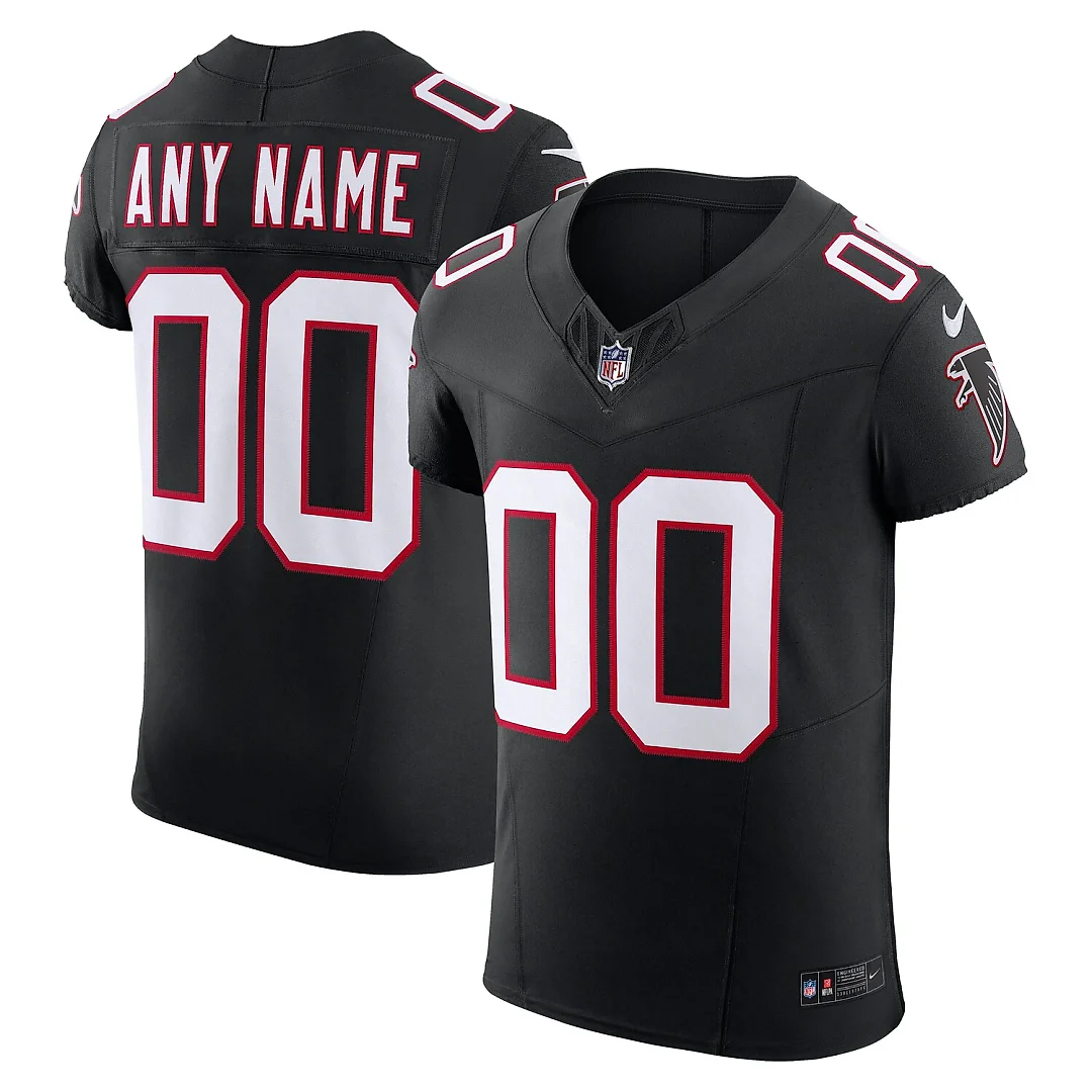 Zennovawear Atlanta Falcons Vapor FUSE. Elite Custom Jersey - Black