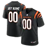 Zennovawear Cincinnati Bengals Game Custom Jersey - Black
