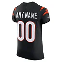 Zennovawear Cincinnati Bengals Team Vapor FUSE. Elite Custom Jersey - Black
