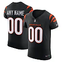 Zennovawear Cincinnati Bengals Team Vapor FUSE. Elite Custom Jersey - Black