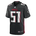 Zennovawear DeAngelo Malone Atlanta Falcons Game Player Jersey - Black