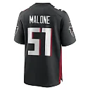 Zennovawear DeAngelo Malone Atlanta Falcons Game Player Jersey - Black