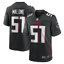 Zennovawear DeAngelo Malone Atlanta Falcons Game Player Jersey - Black