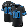 Zennovawear Detroit Lions Alternate Custom Game Jersey - Black