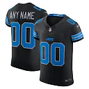 Zennovawear Detroit Lions Alternate Vapor FUSE. Elite Custom Jersey - Black
